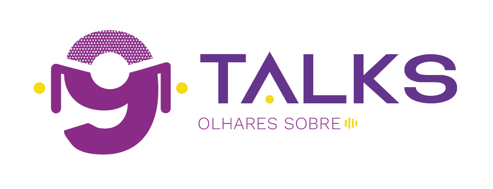 Logo 9talks cores horizontal